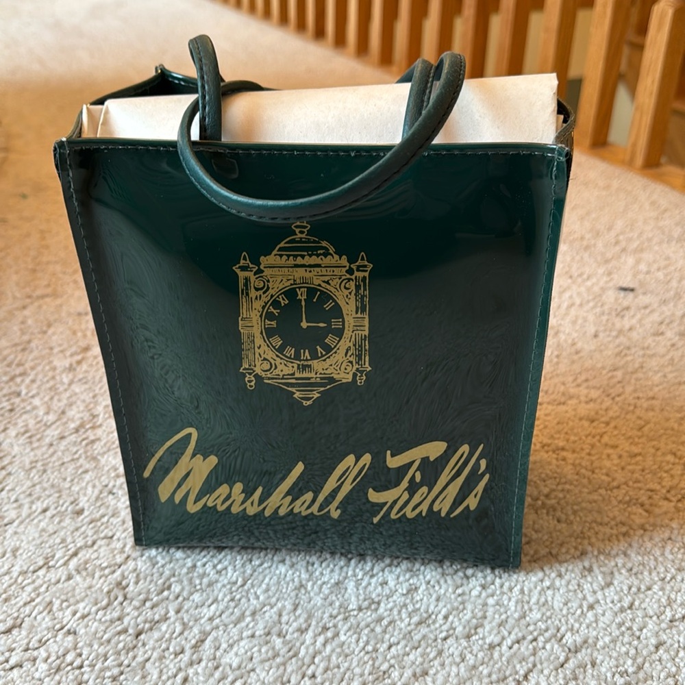 NWT Marshall Fields x Macys 2023 Linch Tote Vinyl Bag
